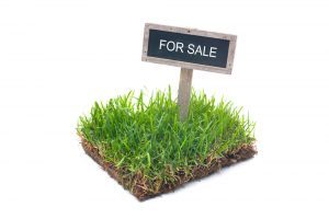 for sale sign in grass